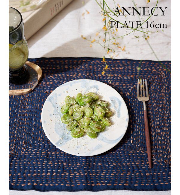 journal standard Furniture「【SAKUZAN/サクザン】JSF別注 ANNECY PLATE　プレート 16cm」|食器・キッチングッズ|ブルー A