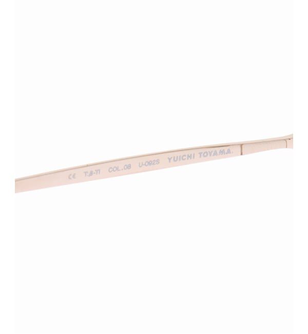 EYETHINK「YUICHI TOYAMA. 別注 U-092S(OP) Col.8EX  Optical」|メガネ|