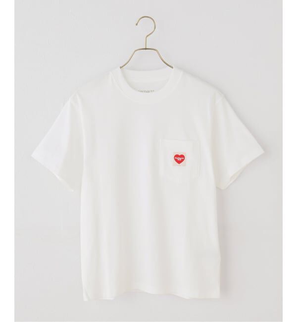 JOINT WORKS「CARHARTT / カーハート ダブリューアイピー W' S/S POCKET HEART T-SHIRT」|Tシャツ・カットソー|ホワイト
