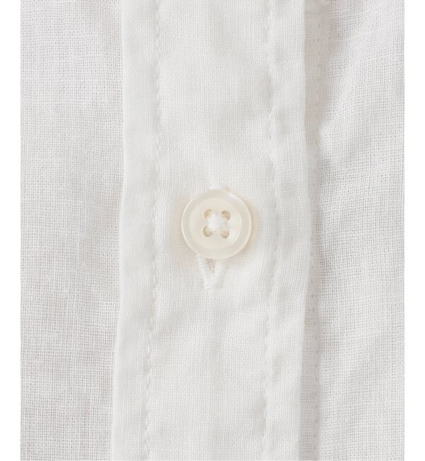 SLOBE IENA「リネンコットンレギュラーシャツ」|シャツ・ブラウス|