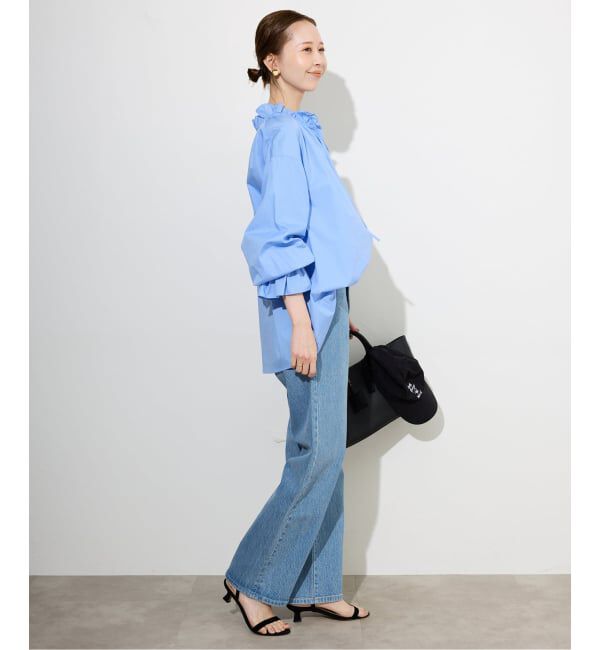 SLOBE IENA「《3サイズ展開/追加6》LE DENIM ストレートデニムパンツ」|デニム|