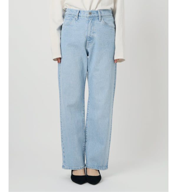 SLOBE IENA「《3サイズ展開/追加6》LE DENIM ストレートデニムパンツ」|デニム|