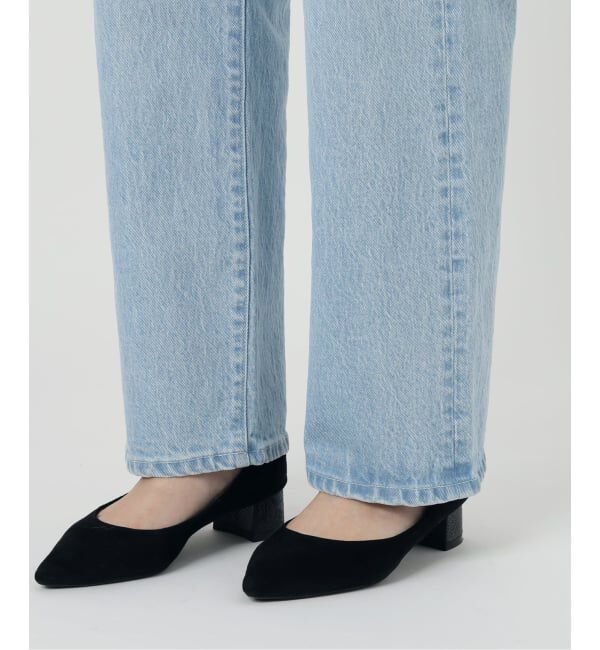 SLOBE IENA「《3サイズ展開/追加6》LE DENIM ストレートデニムパンツ」|デニム|