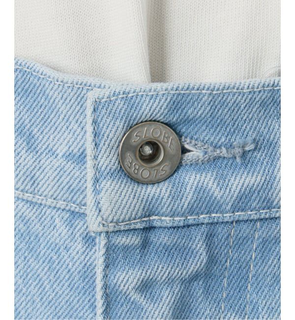 SLOBE IENA「《3サイズ展開/追加6》LE DENIM ストレートデニムパンツ」|デニム|