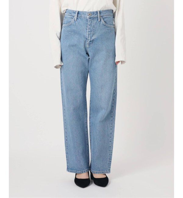 SLOBE IENA「《3サイズ展開/追加6》LE DENIM ストレートデニムパンツ」|デニム|