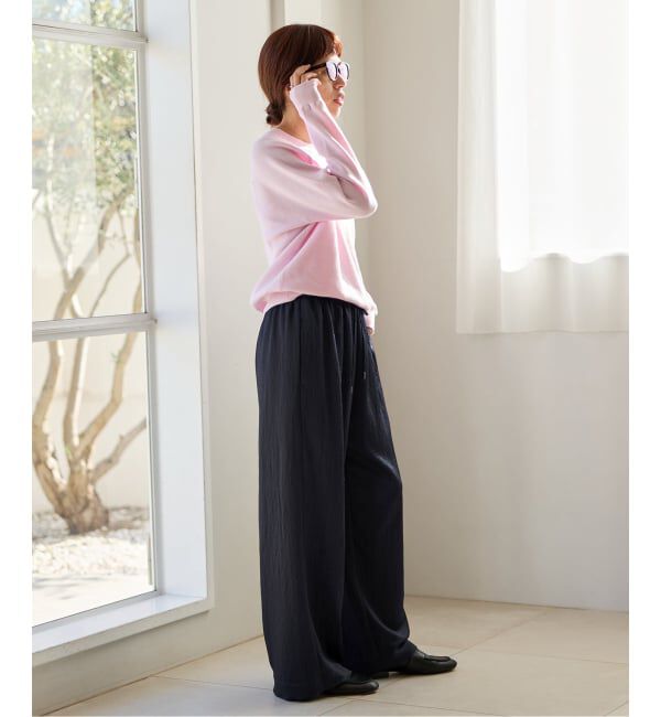 IENA「アンティークサテン イージーパンツ」|その他|