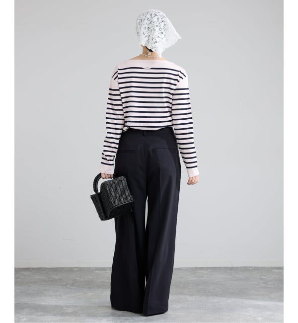 IENA「ハイツイストツイルスラックス」|スラックス|