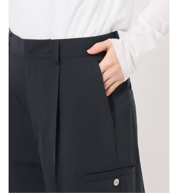 IENA「ハイツイストツイルスラックス」|スラックス|