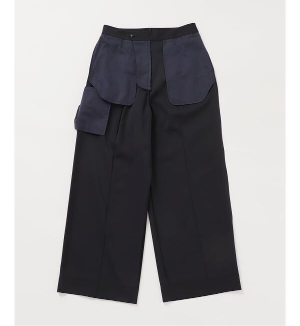 IENA「ハイツイストツイルスラックス」|スラックス|