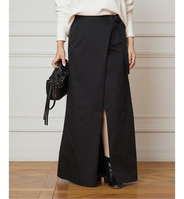 IENA LA BOUCLE「IENA LA BOUCLE チノラップスカート」|スカート|