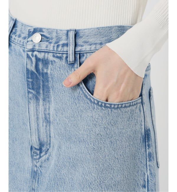 IENA LA BOUCLE「IENA LA BOUCLE ソフトデニムスリットスカート」|スカート|