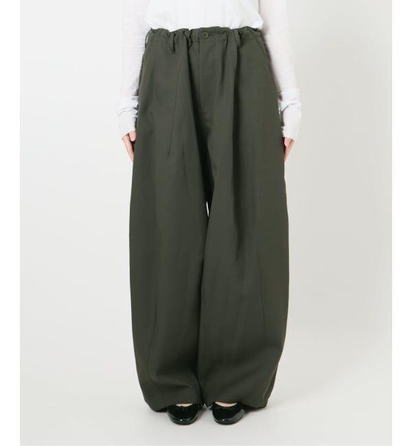 IENA LA BOUCLE「《追加》IENA LA BOUCLE ブライトギャバイージーバルーンパンツ」|その他|