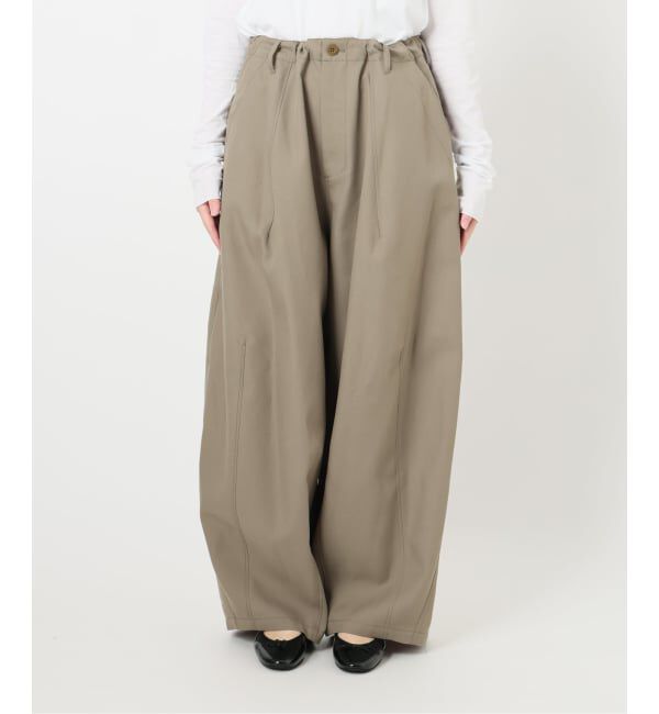 IENA LA BOUCLE「《追加》IENA LA BOUCLE ブライトギャバイージーバルーンパンツ」|その他|