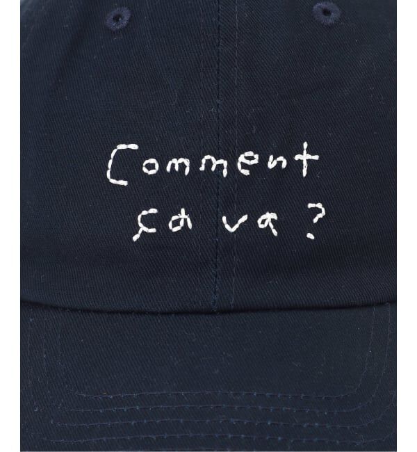 SLOBE IENA「《予約》Lundi SLOBE別注 ロゴCAP」|キャップ・キャスケット|