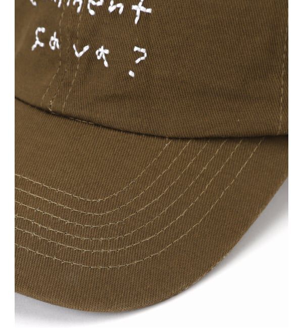 SLOBE IENA「《予約》Lundi SLOBE別注 ロゴCAP」|キャップ・キャスケット|