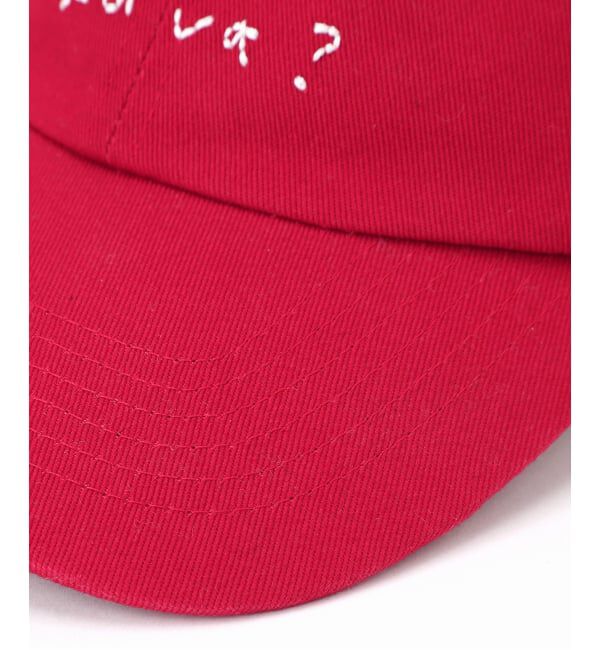 SLOBE IENA「《予約》Lundi SLOBE別注 ロゴCAP」|キャップ・キャスケット|