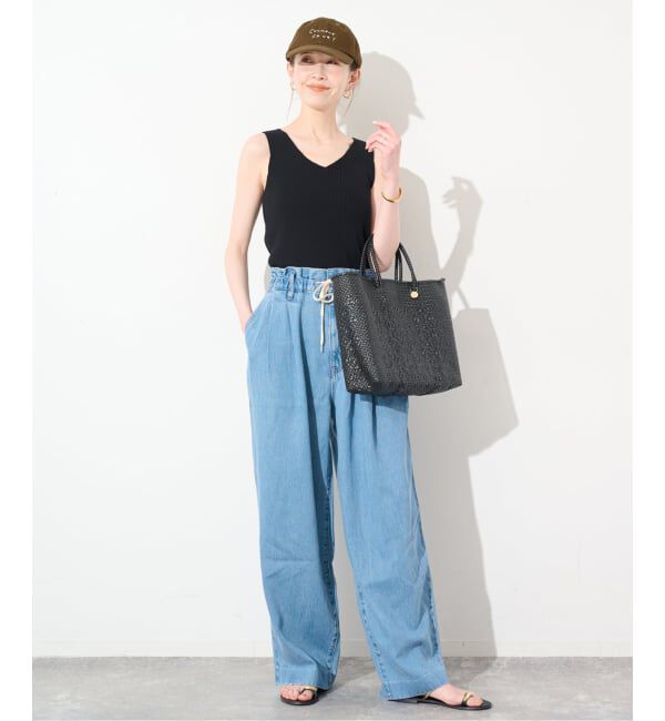 SLOBE IENA「《予約》Lundi SLOBE別注 ロゴCAP」|キャップ・キャスケット|