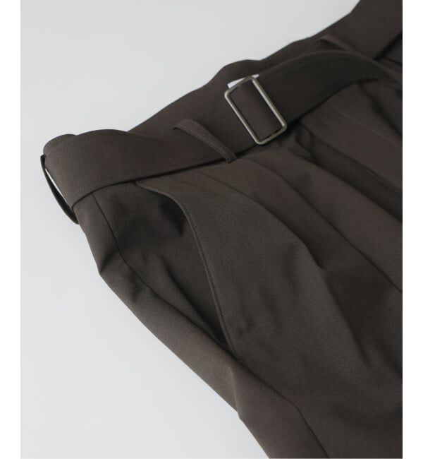 EDIFICE「2WAY トロピカル ベルテッド パンツ」|スラックス|