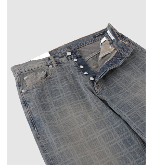 PULP「HOPE / ホープ CRISS JEANS DUSTY BLUE CHECK」|デニム|