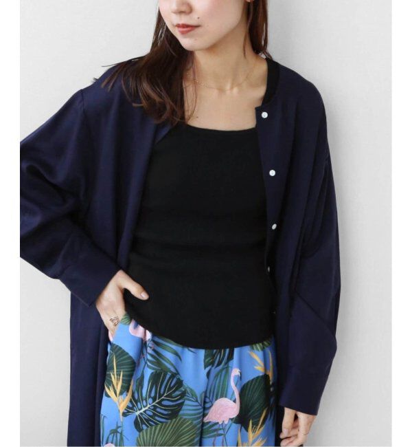 JOURNAL STANDARD relume「《追加2》Vis/Polyスクエアネックリブタンクトップ」|タンクトップ|