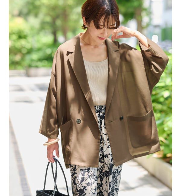 JOURNAL STANDARD relume「《追加4》シアーテーラードジャケット」|テーラードジャケット|