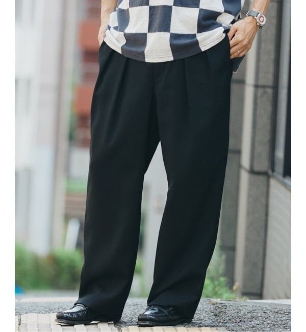 JOURNAL STANDARD relume「バスケット &rdquo;ウォッシャブル&rdquo; スラックス」|スラックス|