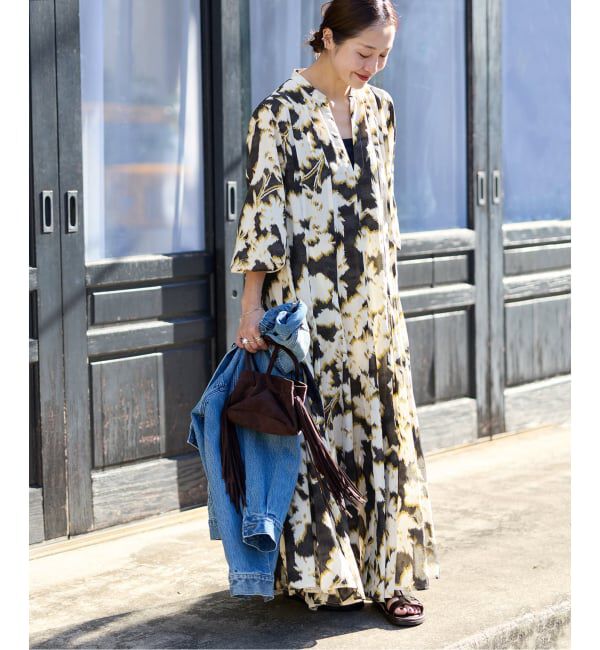 JOURNAL STANDARD「オリエンタルプリントワンピース」|ワンピース|