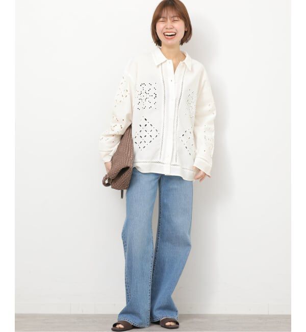 JOURNAL STANDARD relume「カットワークエンブロイダリーシャツ」|シャツ・ブラウス|