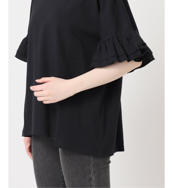 JOURNAL STANDARD relume「《追加》コットンダブルフリルTEE」|Tシャツ・カットソー|