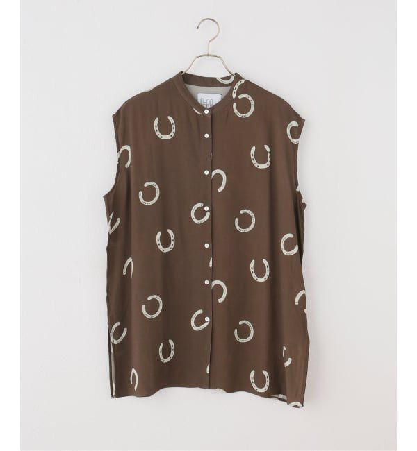 JOURNAL STANDARD「【LAYAS/レイヤーズ】PRINT N/S SH」|シャツ・ブラウス|ブラウン B