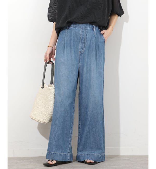 JOURNAL STANDARD relume「《予約》リラックスイージーワイドデニム」|デニム|ブルー