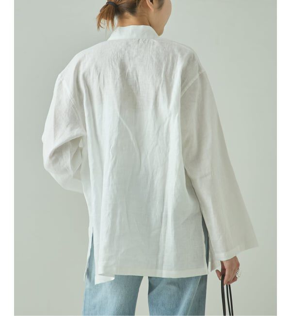 journal standard L'essage「《予約》【A PUPIL/ア ピューピル】別注リネンチャイナシャツ」|シャツ・ブラウス|