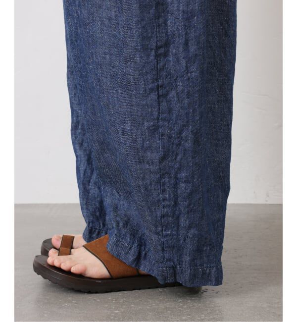 journal standard luxe「《予約》リネンデニム サロペット」|オールインワン|