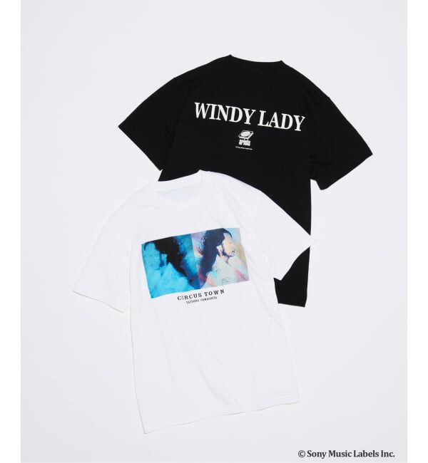 JOURNAL STANDARD「《予約》山下 達郎 / TATSURO YAMASHITA WINDY LADY プリント Tシャツ」|Tシャツ・カットソー|