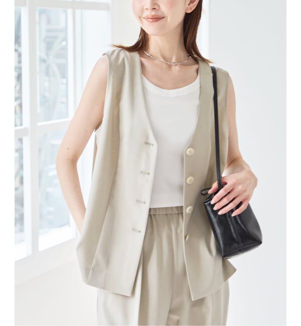 U by SPICK&SPAN「【LOW CLASSIC / ロウクラシック】Lc LEATHER CARAMEL BOX BAG」|ショルダー・メッセンジャー|