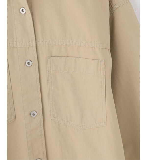 Spick and Span「ライトツイルオーバーシャツ」|シャツ・ブラウス|