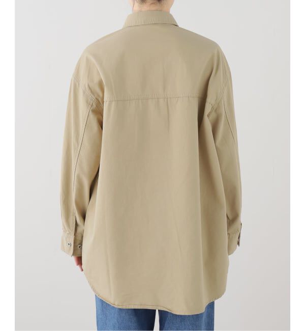 Spick and Span「ライトツイルオーバーシャツ」|シャツ・ブラウス|