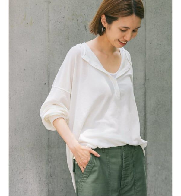 FRAMeWORK「≪追加≫サーフニットヘンリーTee」|Tシャツ・カットソー|