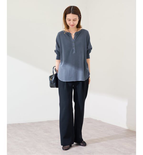 FRAMeWORK「≪追加≫サーフニットヘンリーTee」|Tシャツ・カットソー|