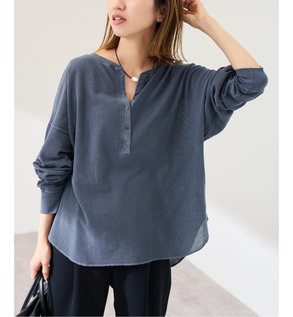 FRAMeWORK「≪追加≫サーフニットヘンリーTee」|Tシャツ・カットソー|