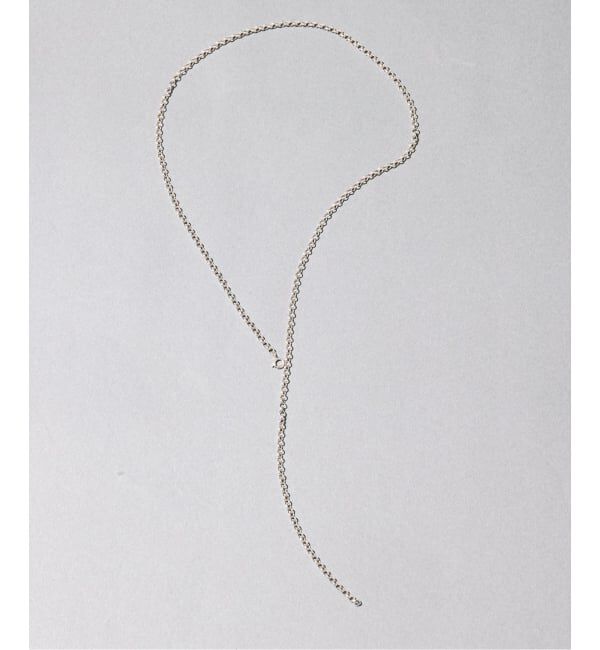 Spick and Span「【SAMH by LILAS】ラウンドチェーン60cmネックレス SV」|ネックレス|シルバー