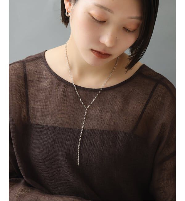 Spick and Span「【SAMH by LILAS】ラウンドチェーン60cmネックレス SV」|ネックレス|