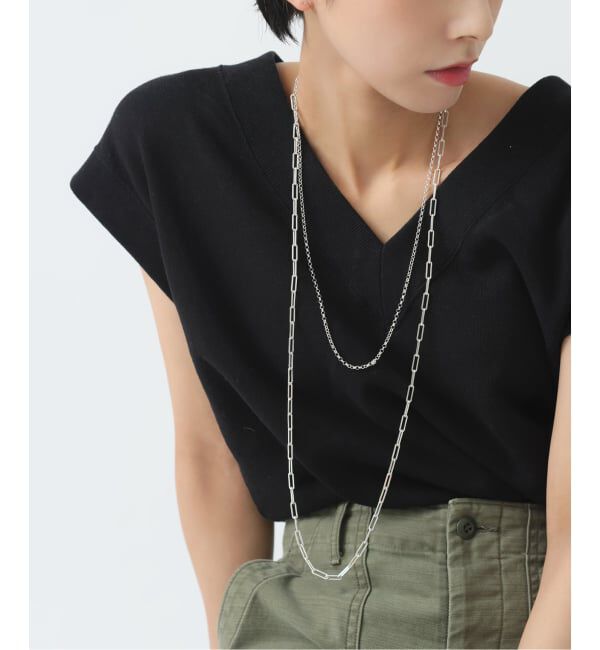Spick and Span「【SAMH by LILAS】ラウンドチェーン60cmネックレス SV」|ネックレス|