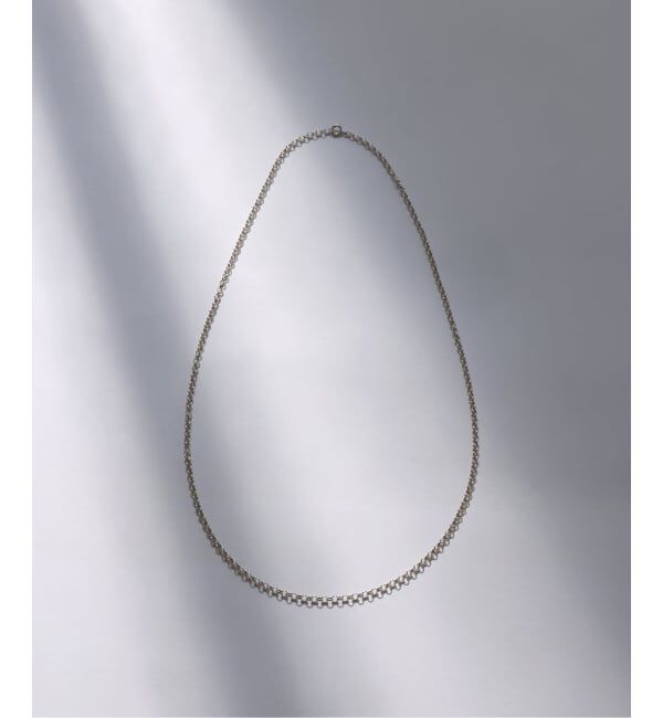 Spick and Span「【SAMH by LILAS】ラウンドチェーン60cmネックレス SV」|ネックレス|