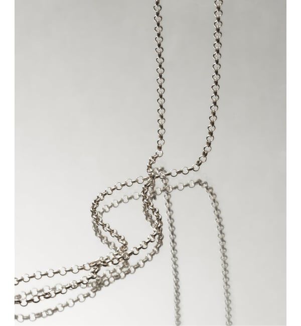 Spick and Span「【SAMH by LILAS】ラウンドチェーン60cmネックレス SV」|ネックレス|
