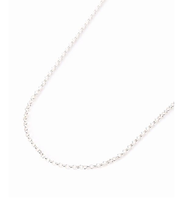 Spick and Span「【SAMH by LILAS】ラウンドチェーン60cmネックレス SV」|ネックレス|