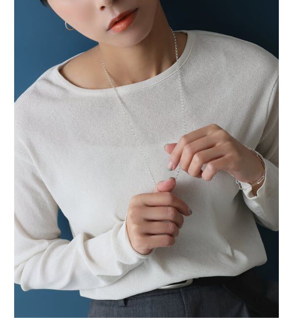 Spick and Span「【SAMH by LILAS】ラウンドチェーン60cmネックレス SV」|ネックレス|