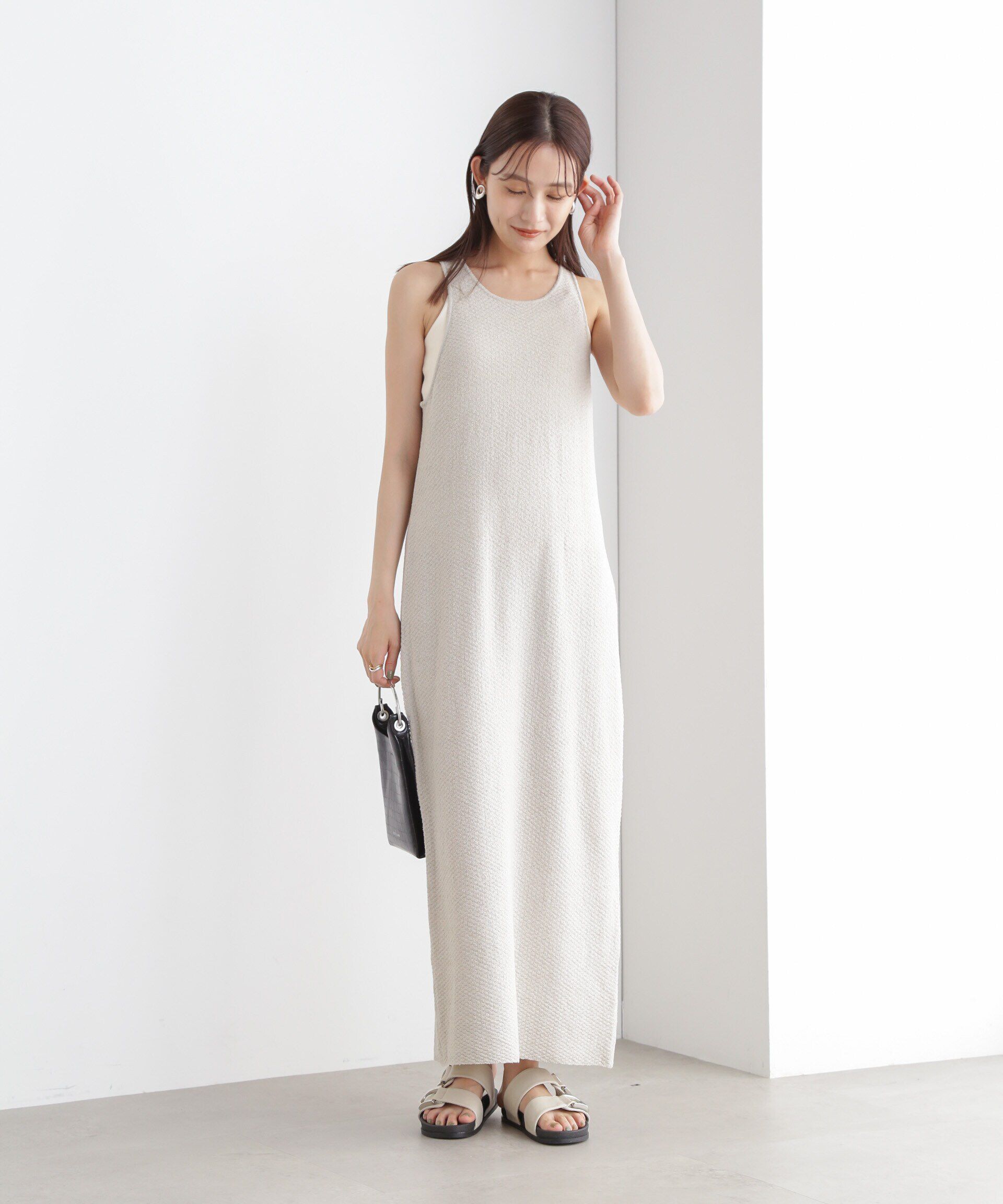 nano･universe「アメスリニットワンピース」|ワンピース|