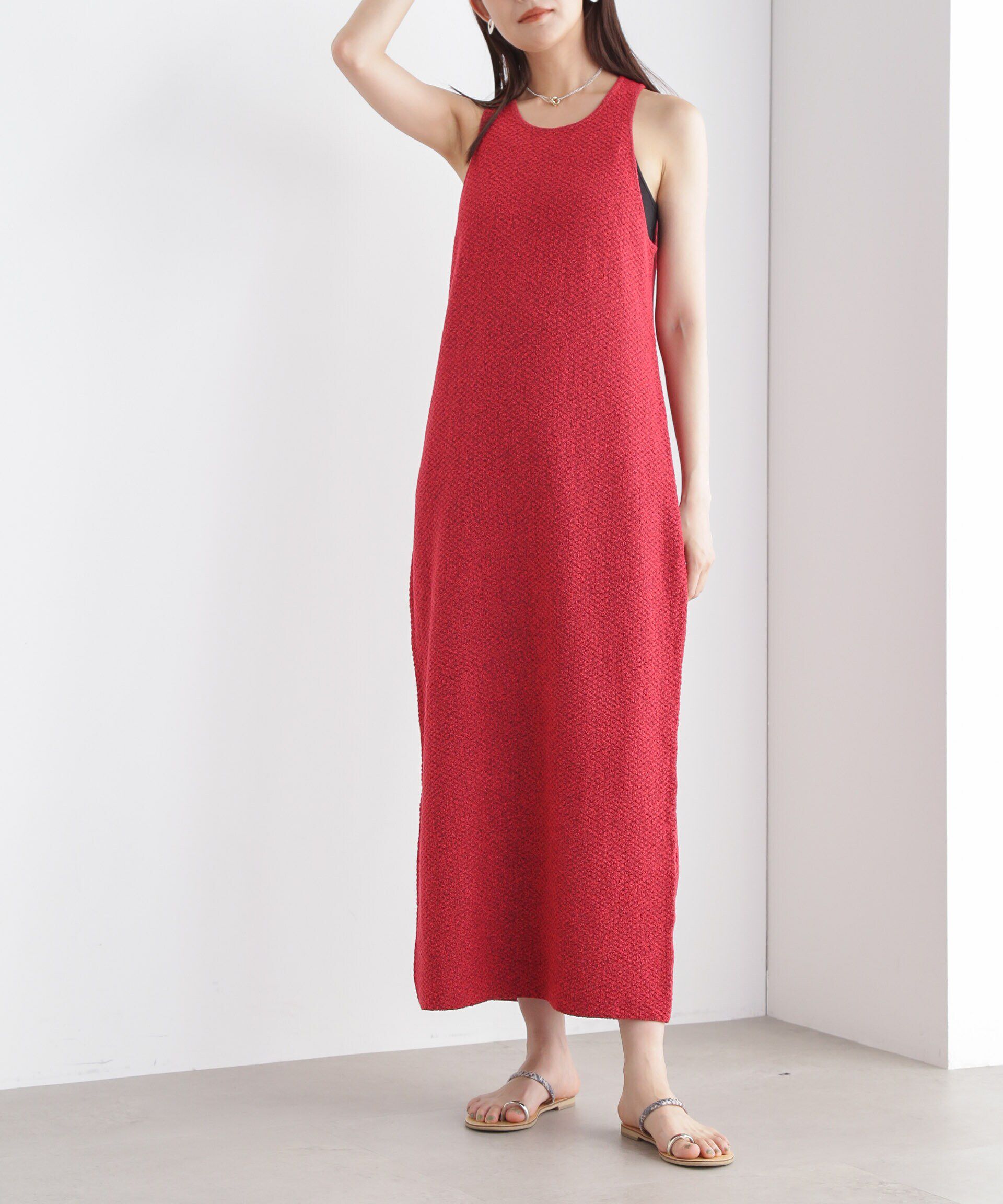 nano･universe「アメスリニットワンピース」|ワンピース|