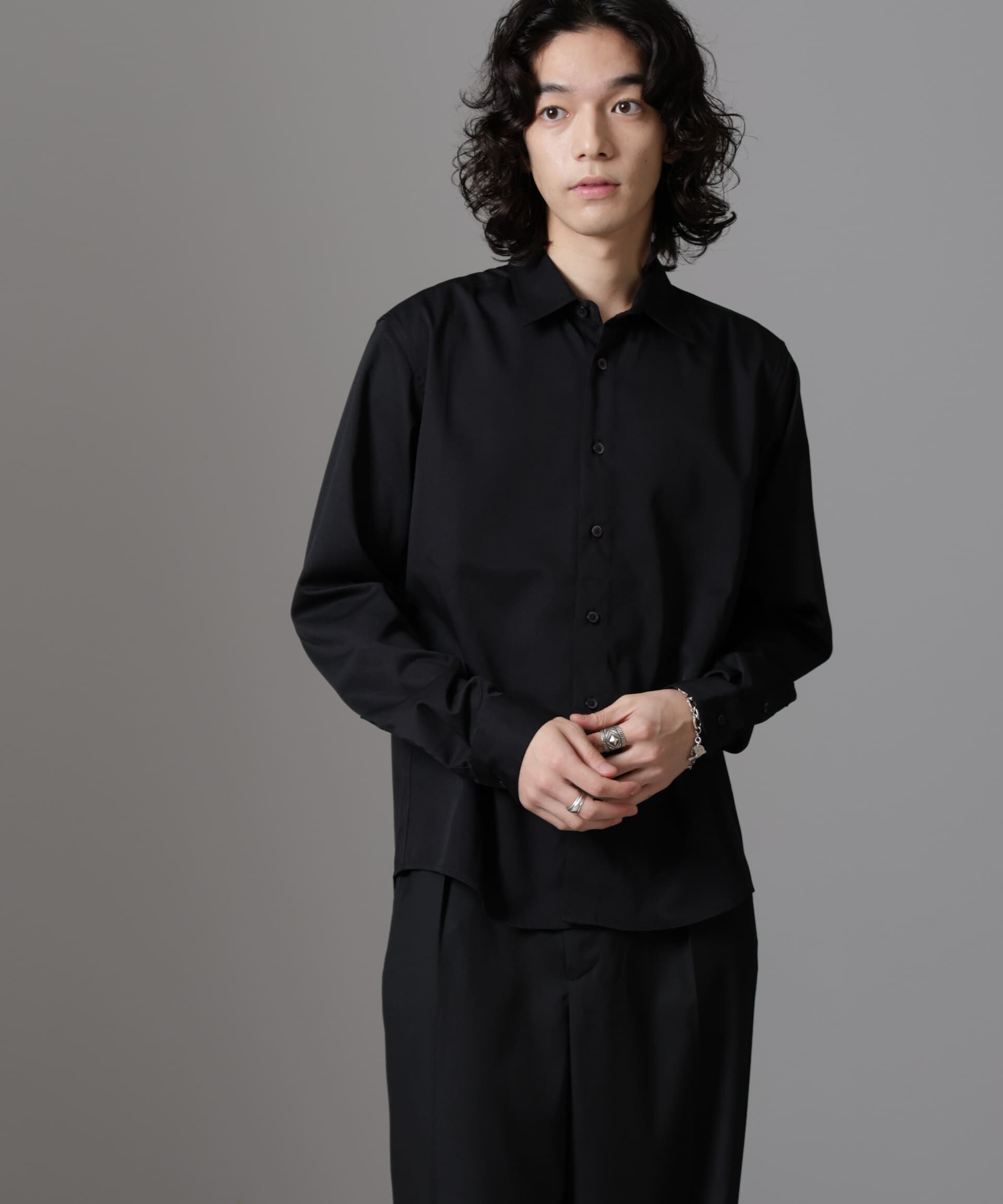 nano･universe「スタンダードレギュラーカラーシャツ/長袖」|シャツ・ブラウス|